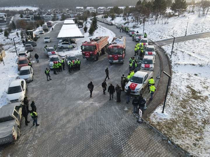 Kütahya OGM depremin yaralarını sarmak üzere üçüncü ekibinin yola çıkardı 