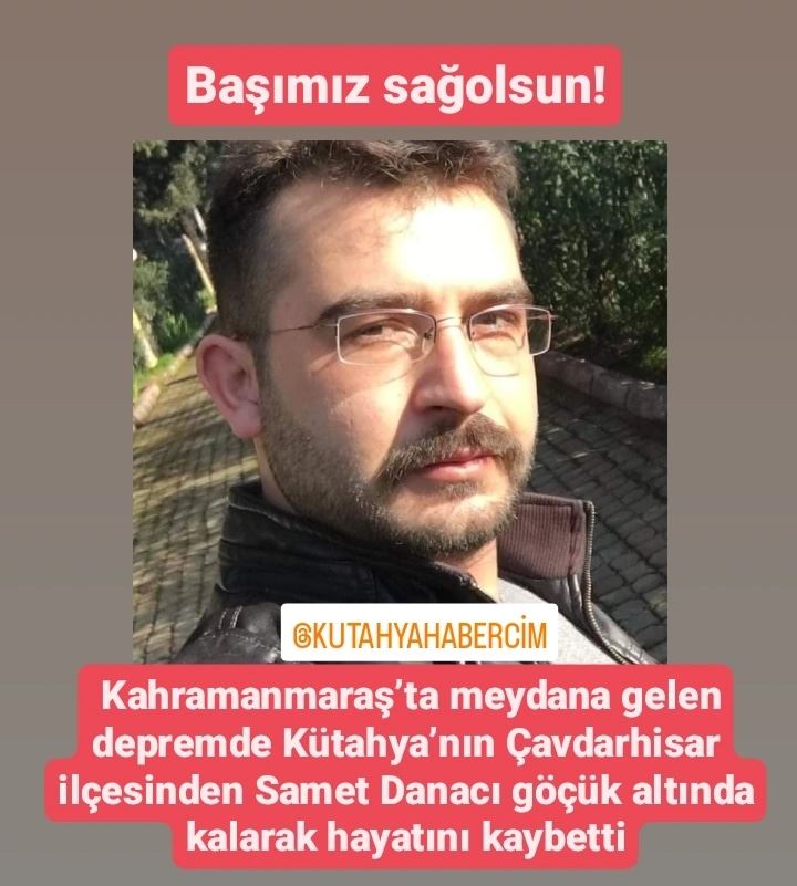 Başımız sağolsun !