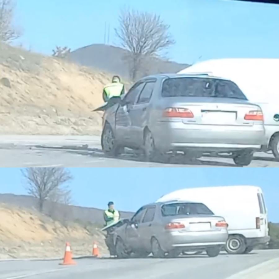 Kütahya Çavdarhisar karayolu trafik kazası 