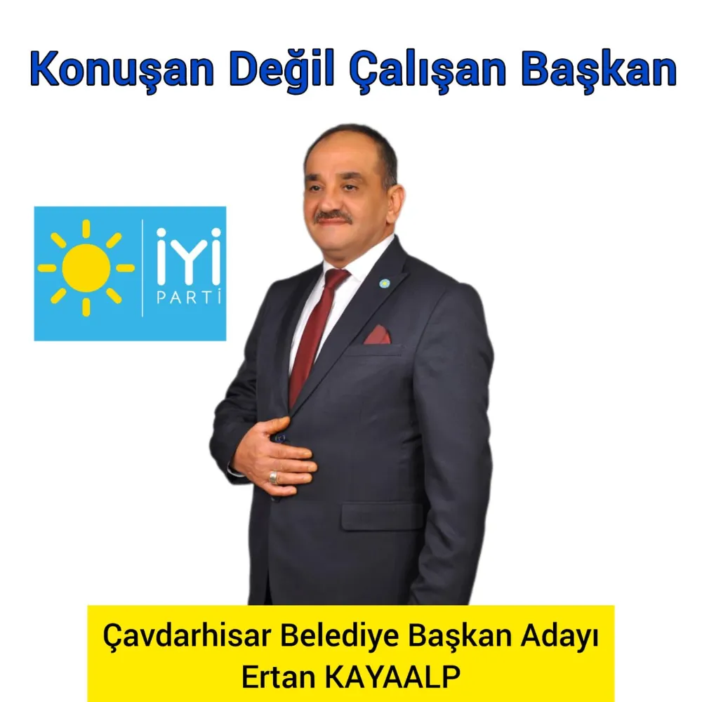 HALKIN SEVİLEN ESNAFI ÇAVDARHİSAR BELEDİYE BAŞKAN ADAYI OLDU