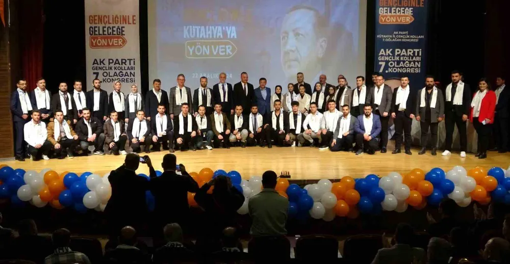 AK Parti Kütahya İl Gençlik Kolları Başkanlığı’nın 7. Olağan Genel Kurulu gerçekleştirildi