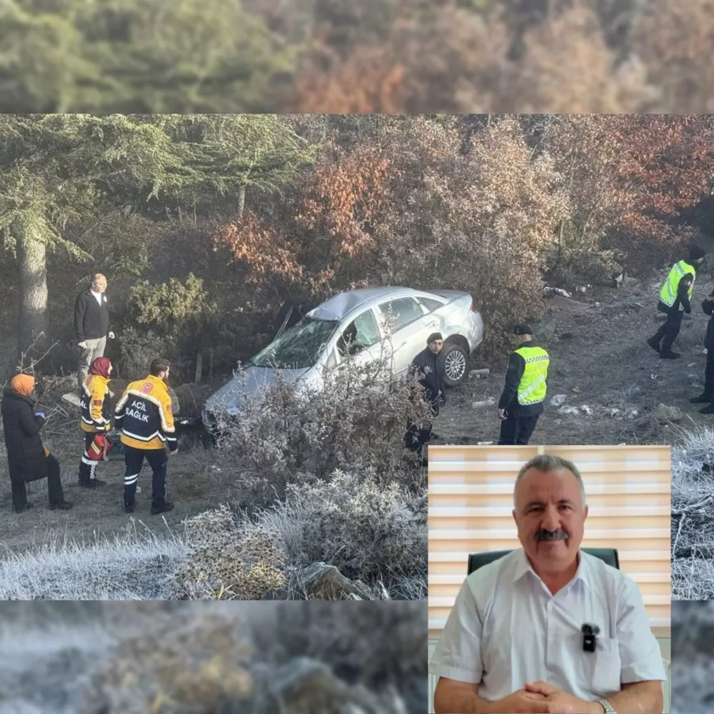 Gediz Sosyal Güvenlik Merkezi Müdürü Celalettin Ateş kazada hayatını kaybetti