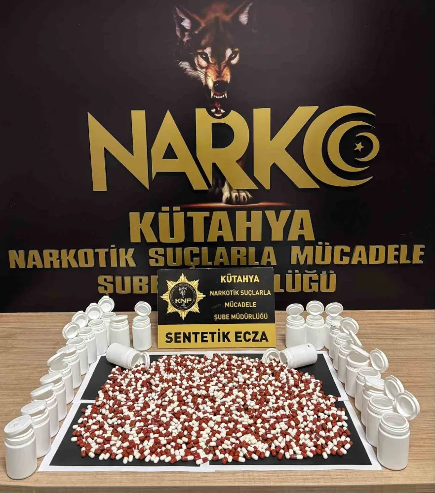 Kütahya’da Narkotim ekiplerinden uyuşturucu operasyonu, 4 şüpheli tutuklandı
