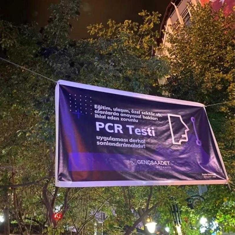 PCR Testine Kütahya Genç Saadetliler